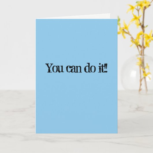 De Kaart van de aanmoediging - Sarcastically! (Gele Bloem)