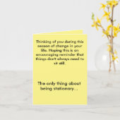 De Kaart van de aanmoediging - Seizoen van (Gele Bloem)