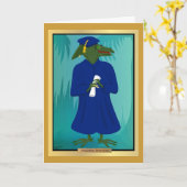 De Kaart van de Afstuderen Age Dinosaurus (Gele Bloem)