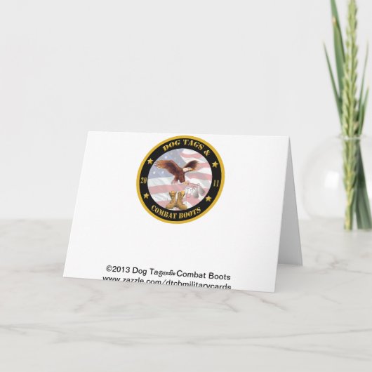 De Kaart van de Afstuderen van Boot Camp (Achterkant)