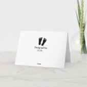 De Kaart van de Afstuderen van de chiropodist (Achterkant)