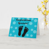 De Kaart van de Afstuderen van de chiropodist (Gele Bloem)