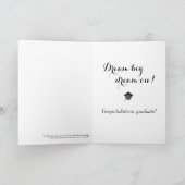 De Kaart van de Afstuderen van de middelbare (Binnen)