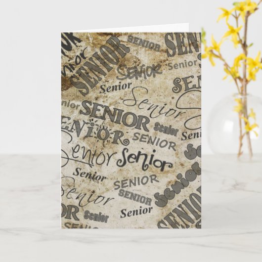 De Kaart van de Afstuderen van de middelbare (Gele Bloem)