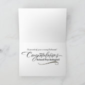 De Kaart van de Afstuderen van de Psychologie van (Binnen)