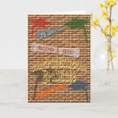 De Kaart van de Afstuderen van Graffiti (Gele Bloem)