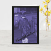 De Kaart van de Afstuderen van het man (Gele Bloem)