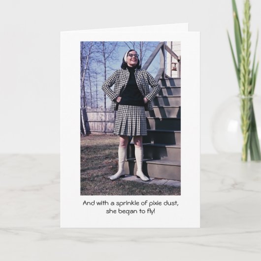 De Kaart van de Afstuderen van het Stof van het (Voorkant)