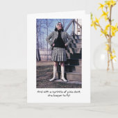 De Kaart van de Afstuderen van het Stof van het (Gele Bloem)