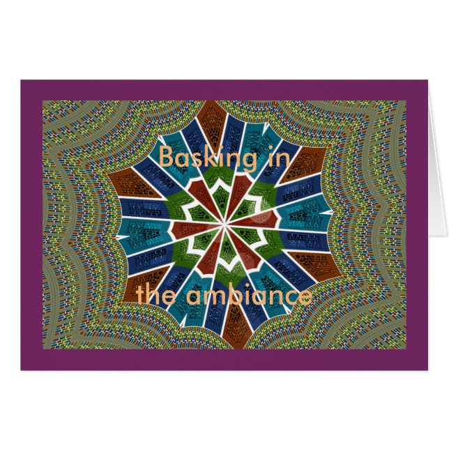 De Kaart van de ambiance (Voorkant Horizontaal)