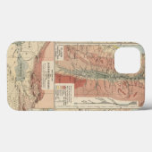 De Kaart van de Atlas van Tieflander Case-Mate iPhone Case (Achterkant (horizontaal))