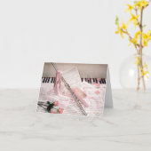 De Kaart van de ballerina (Gele Bloem)