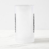 De Kaart van de Beer Tarot Matglas Bierpul (Center)