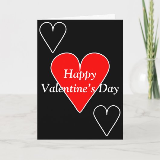 De Kaart van de Big Heart Valentijn (Voorkant)