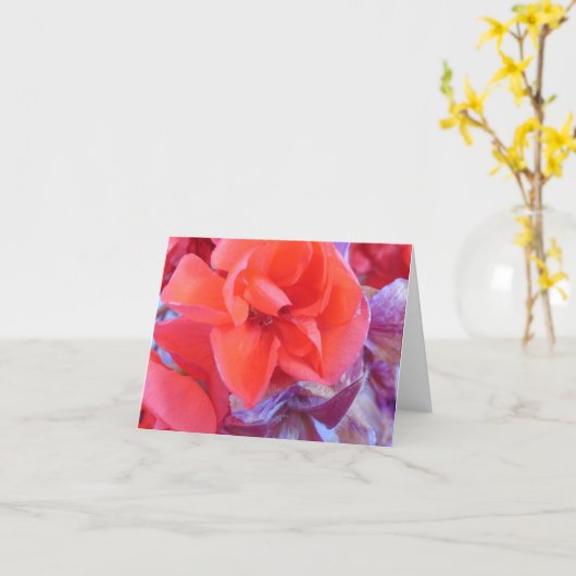 De Kaart van de bloem (Gele Bloem)