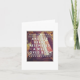 De Kaart van de Boekenliefhebber - Blank Inside