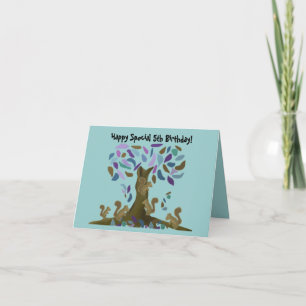 De Kaart van de boomhut van de eekhoorn