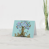 De Kaart van de boomhut van de eekhoorn (Achterkant)