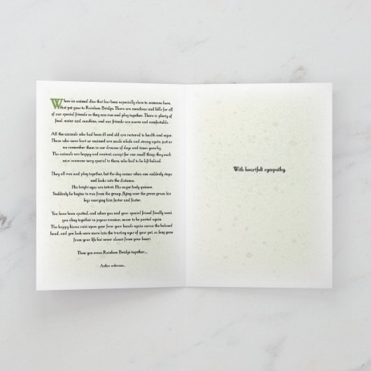 De kaart van de Brug van de regenboog (Binnen)