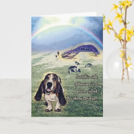 De kaart van de Brug van de regenboog (Gele Bloem)