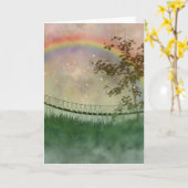 De Kaart van de Brug van de regenboog (Gele Bloem)