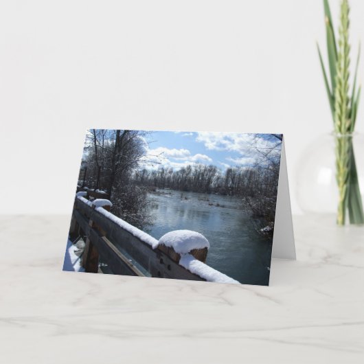 De Kaart van de Brug van de Rivier van Boise (Voorkant)