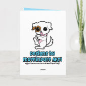 De kaart van de Bruid en van de Bruidegom van (Achterkant)