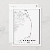 De kaart van de buitenbanken (Voorkant / Achterkant)