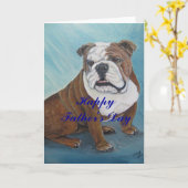 De Kaart van de buldog (Gele Bloem)