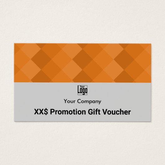 De Kaart van de cadeaubon van Modern Business Prom (Voorkant)