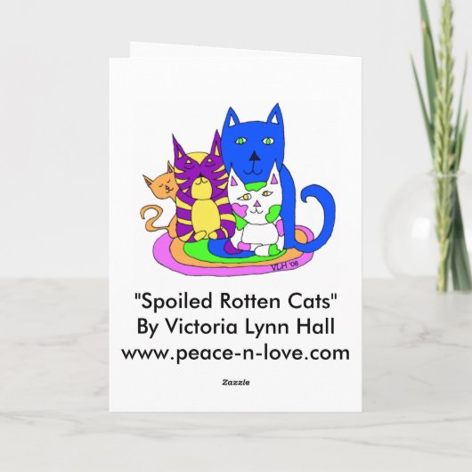 De Kaart van de Cats Vaderdag (Achterkant)