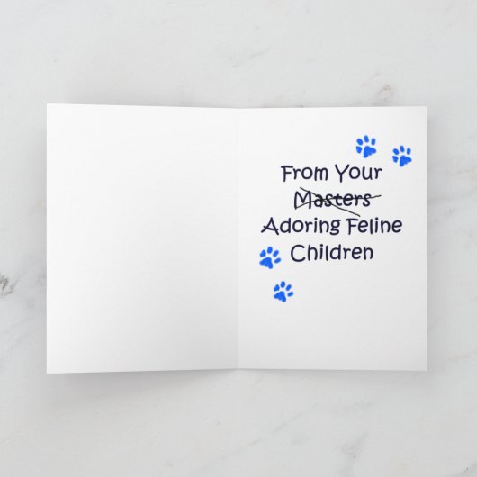 De Kaart van de Cats Vaderdag (Binnen)