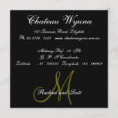 De Kaart van de ceremonie (Achterkant)