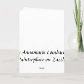 De kaart van de Chanoeka (Achterkant)