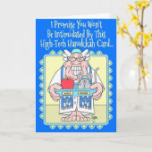 De Kaart van de Chanoeka van de MUIS van APPLE (Gele Bloem)