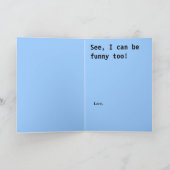 De Kaart van de Chanoeka van de papa (Binnen)