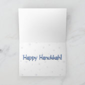 De Kaart van de Chanoeka van de tekkel (Binnen)