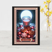 De Kaart van de Christmas Cookie Tarot (Gele Bloem)