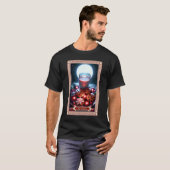 De Kaart van de Christmas Cookie Tarot T-shirt (Voorkant volledig)