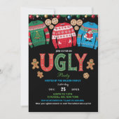 De Kaart van de Christmas Ugly Sweater Party. Lich (Voorkant)