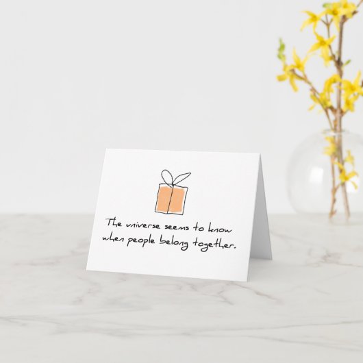 de kaart van de congatulationsgoedkeuring (Gele Bloem)