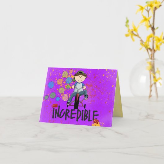 de kaart van de congatulationsgoedkeuring (Gele Bloem)