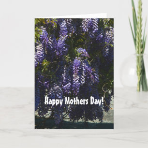 De Kaart van de Dag van Chinese Moeders Wisteria
