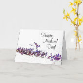 De Kaart van de Dag van de Moeders van de Kunst (Gele Bloem)