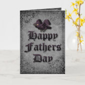 De Kaart van de Dag van de Vaders van de Raaf van (Gele Bloem)