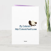 De Kaart van de Dag van de Voorlichting van (Achterkant)