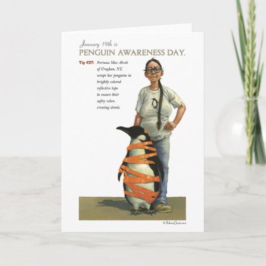 De Kaart van de Dag van de Voorlichting van de (Voorkant)