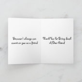 De Kaart van de Dag van de vriendschap (Binnen)