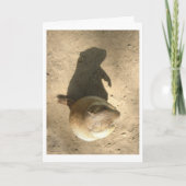 De Kaart van de Dag van het Varken van de grond (Voorkant)