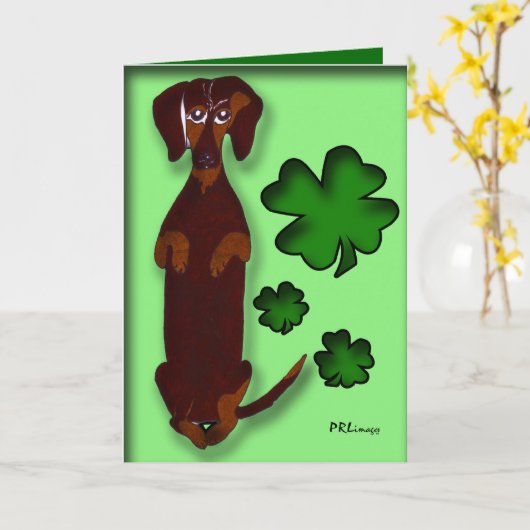 De Kaart van de Dag van Sidney St. Patrick van de (Gele Bloem)